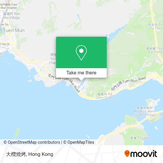 大欖燒烤地圖