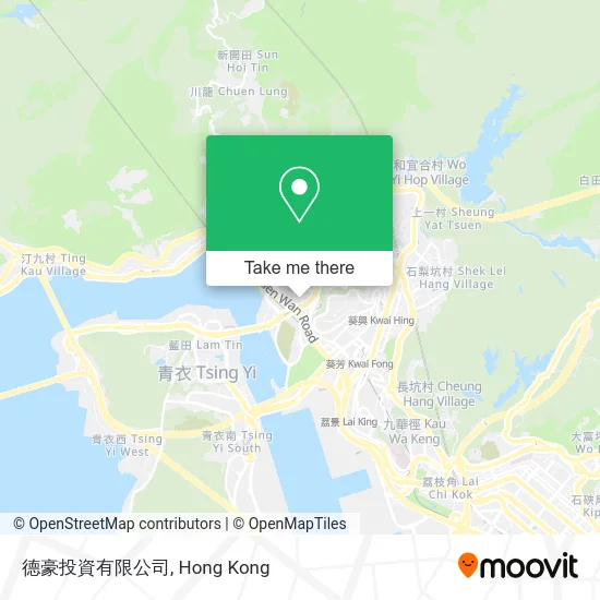 德豪投資有限公司 map