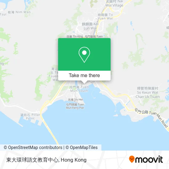 東大環球語文教育中心 map