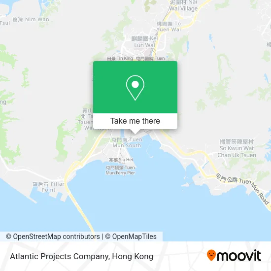 Atlantic Projects Company map