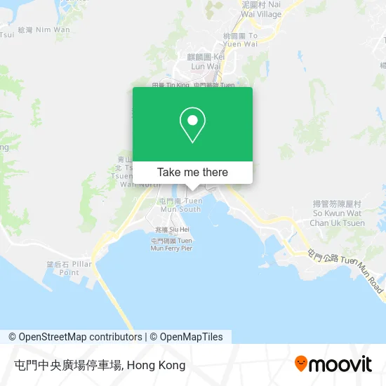 屯門中央廣場停車場 map