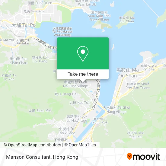 Manson Consultan map