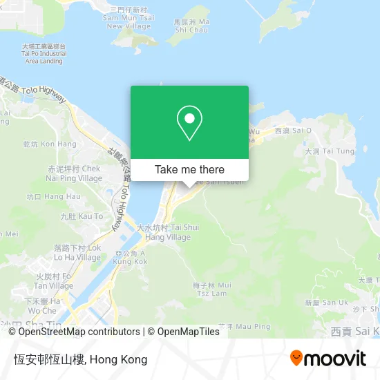 恆安邨恆山樓地圖
