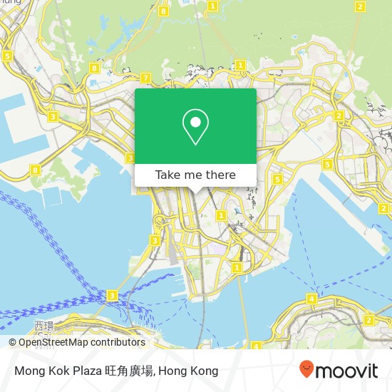 Mong Kok Plaza 旺角廣場 map