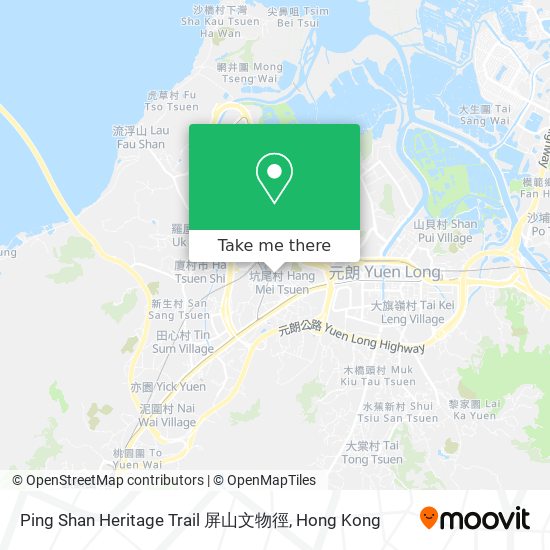 Ping Shan Heritage Trail 屏山文物徑 map