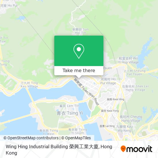 Wing Hing Industrial Building 榮興工業大廈 map