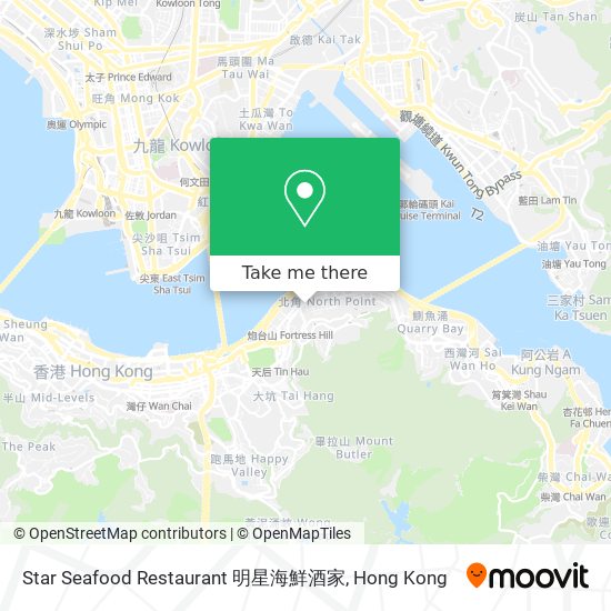 Star Seafood Restaurant 明星海鮮酒家 map