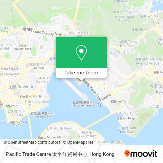 Pacific Trade Centre 太平洋貿易中心 map