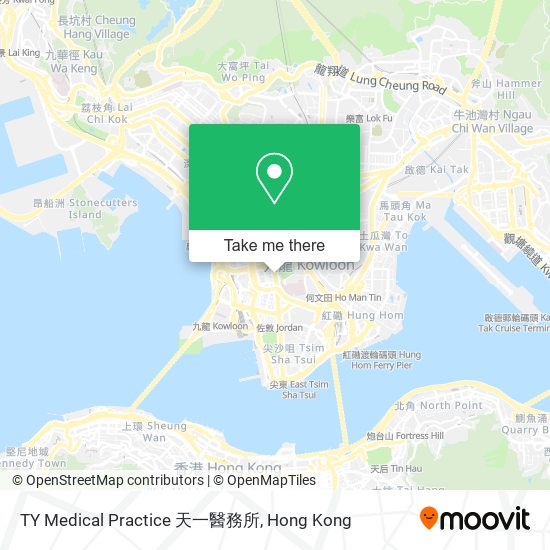 TY Medical Practice 天一醫務所地圖