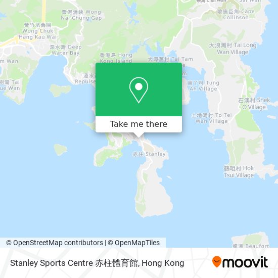 Stanley Sports Centre 赤柱體育館 map