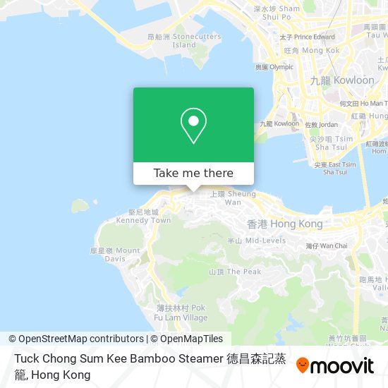 Tuck Chong Sum Kee Bamboo Steamer 德昌森記蒸籠 map