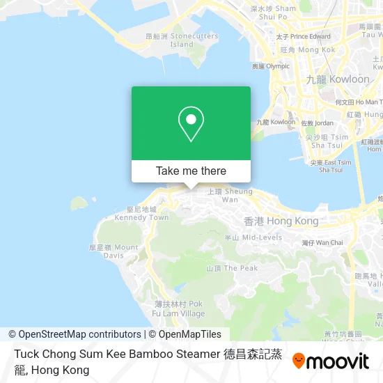 Tuck Chong Sum Kee Bamboo Steamer 德昌森記蒸籠 map