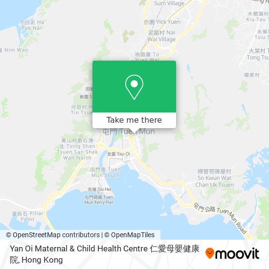 Yan Oi Maternal & Child Health Centre 仁愛母嬰健康院 map