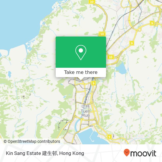 Kin Sang Estate 建生邨 map