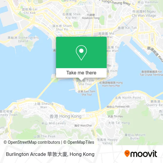 Burlington Arcade 華敦大廈 map