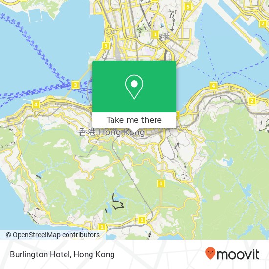 Burlington Hotel地圖