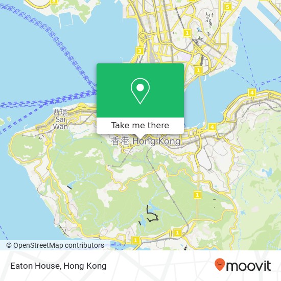 Eaton House map