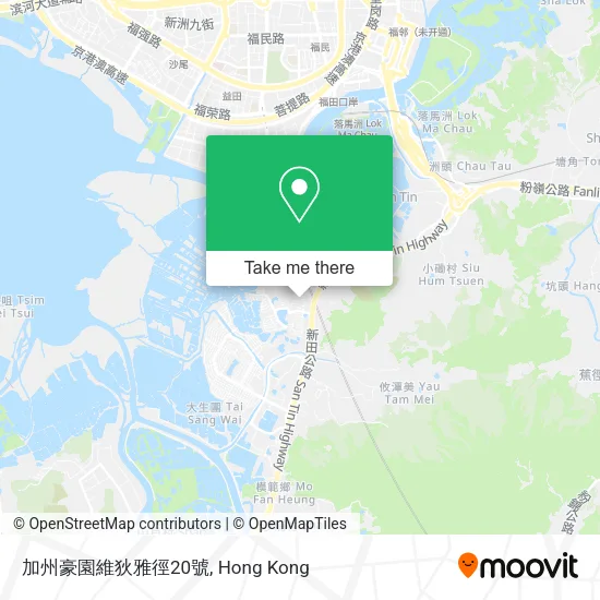 加州豪園維狄雅徑20號 map