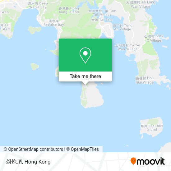 斜炮頂 map