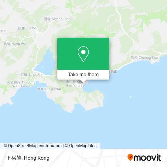 下橫壟地圖