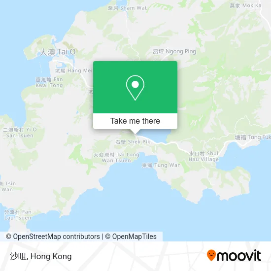 沙咀地圖