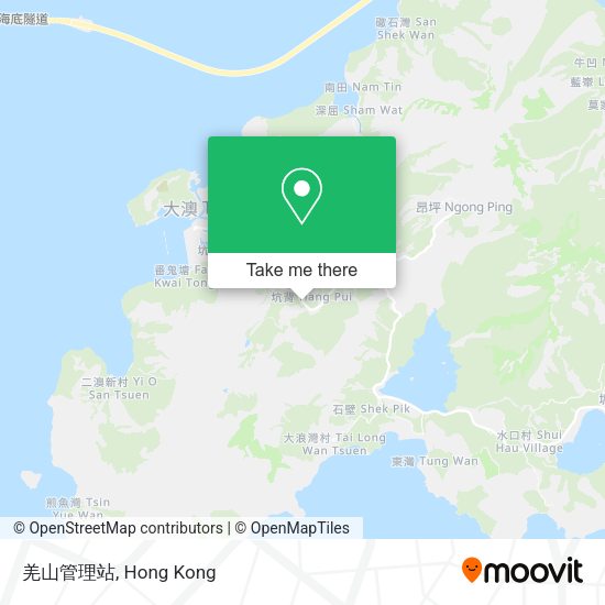 羌山管理站 map