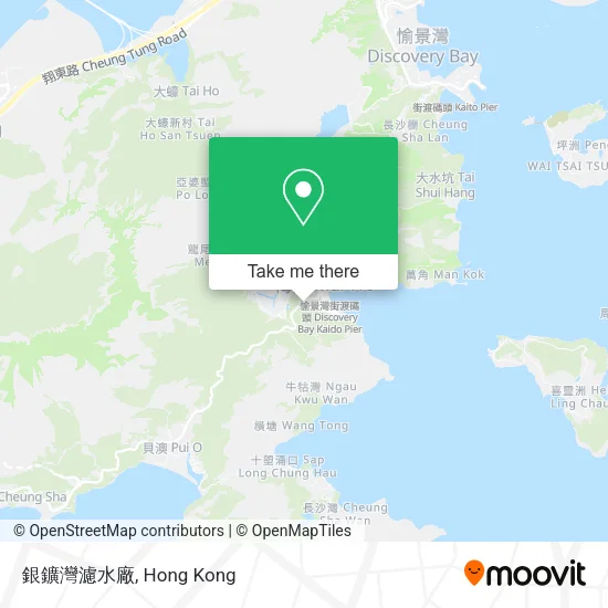 銀鑛灣濾水廠 map