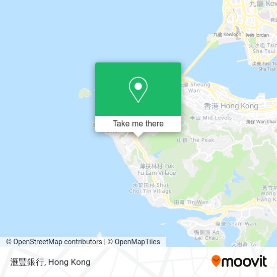 滙豐銀行 map
