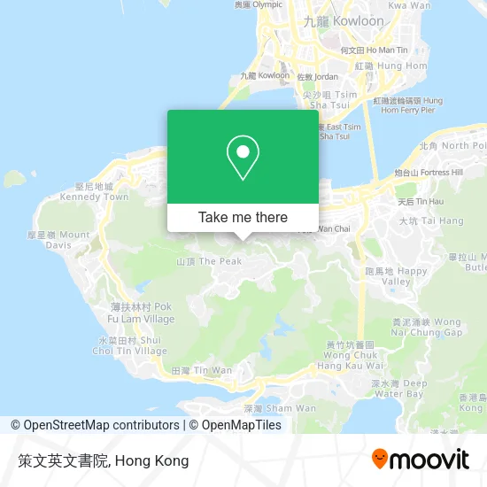 策文英文書院 map