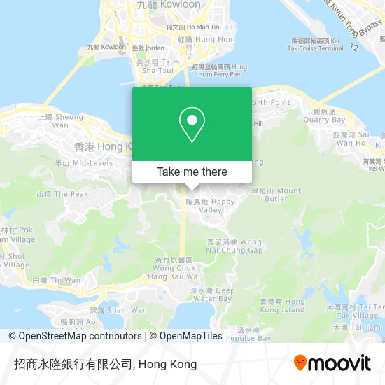 招商永隆銀行有限公司地圖
