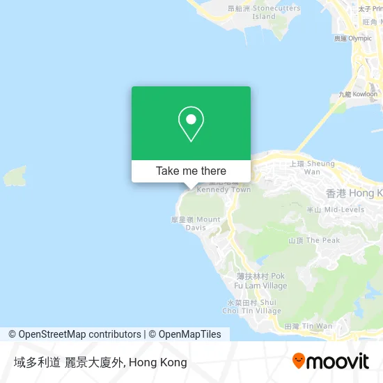 域多利道 麗景大廈外 map