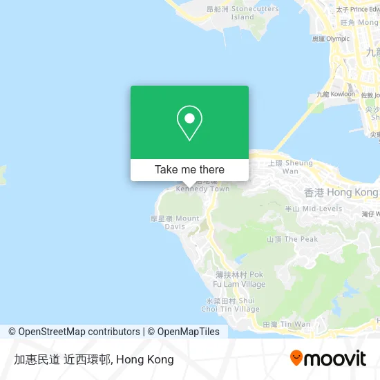 加惠民道 近西環邨 map