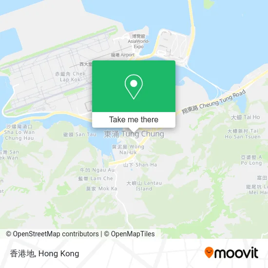 香港地 map