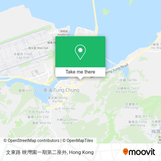 文東路 映灣園一期第二座外地圖