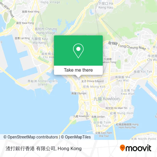 渣打銀行香港 有限公司地圖