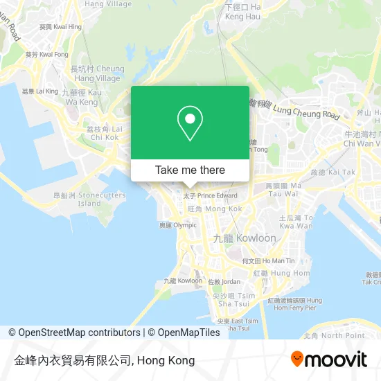 金峰內衣貿易有限公司 map