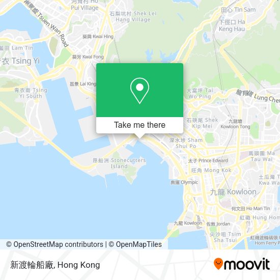 新渡輪船廠地圖