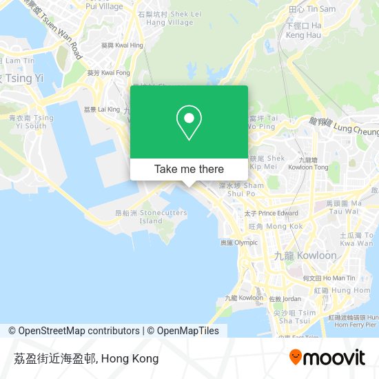 荔盈街近海盈邨地圖