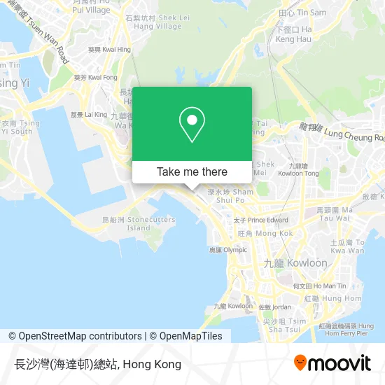 長沙灣(海達邨)總站 map