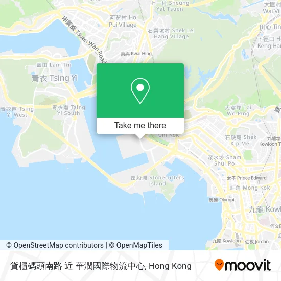 貨櫃碼頭南路 近 華潤國際物流中心 map