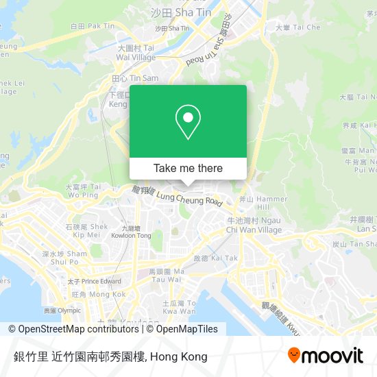 銀竹里 近竹園南邨秀園樓地圖