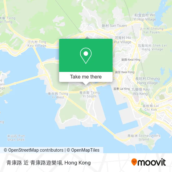 青康路 近 青康路遊樂場地圖