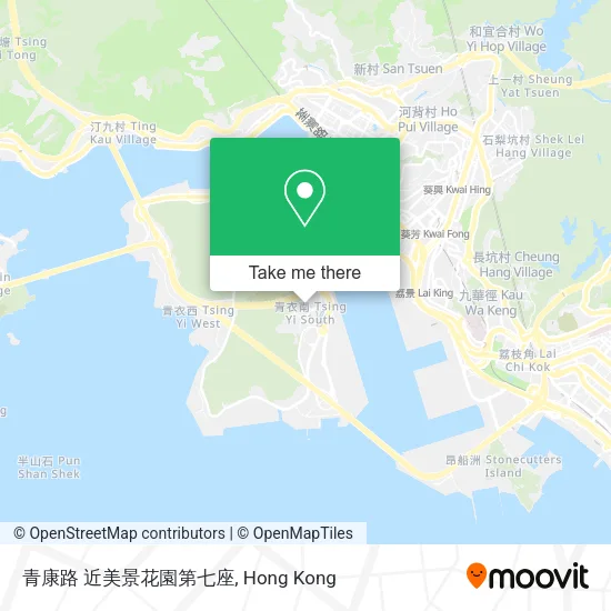 青康路 近美景花園第七座地圖