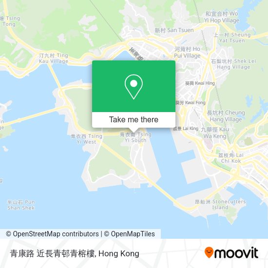 青康路 近長青邨青榕樓地圖