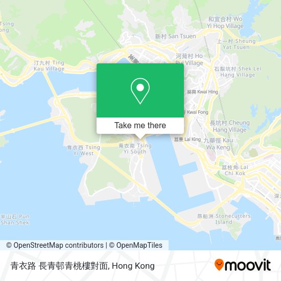 青衣路 長青邨青桃樓對面 map