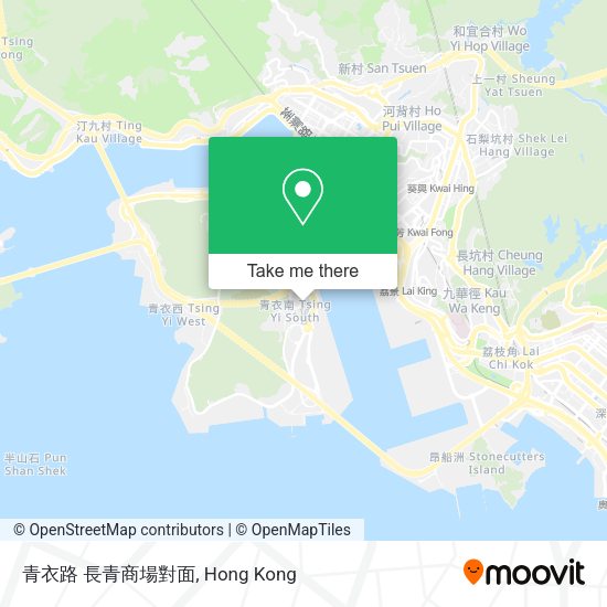 青衣路 長青商場對面 map
