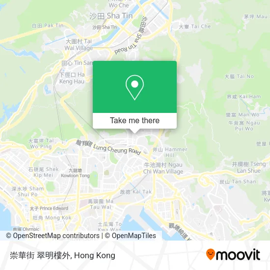 崇華街 翠明樓外地圖