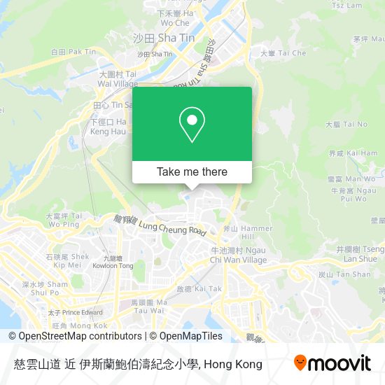 慈雲山道 近 伊斯蘭鮑伯濤紀念小學 map