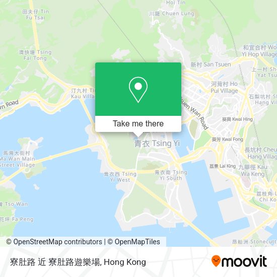 寮肚路 近 寮肚路遊樂場地圖