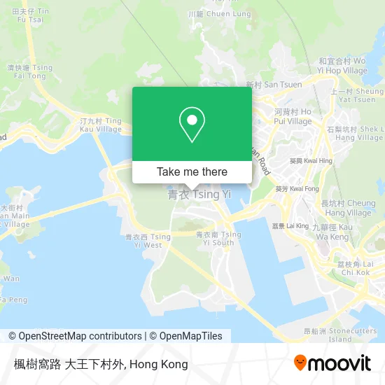楓樹窩路 大王下村外 map